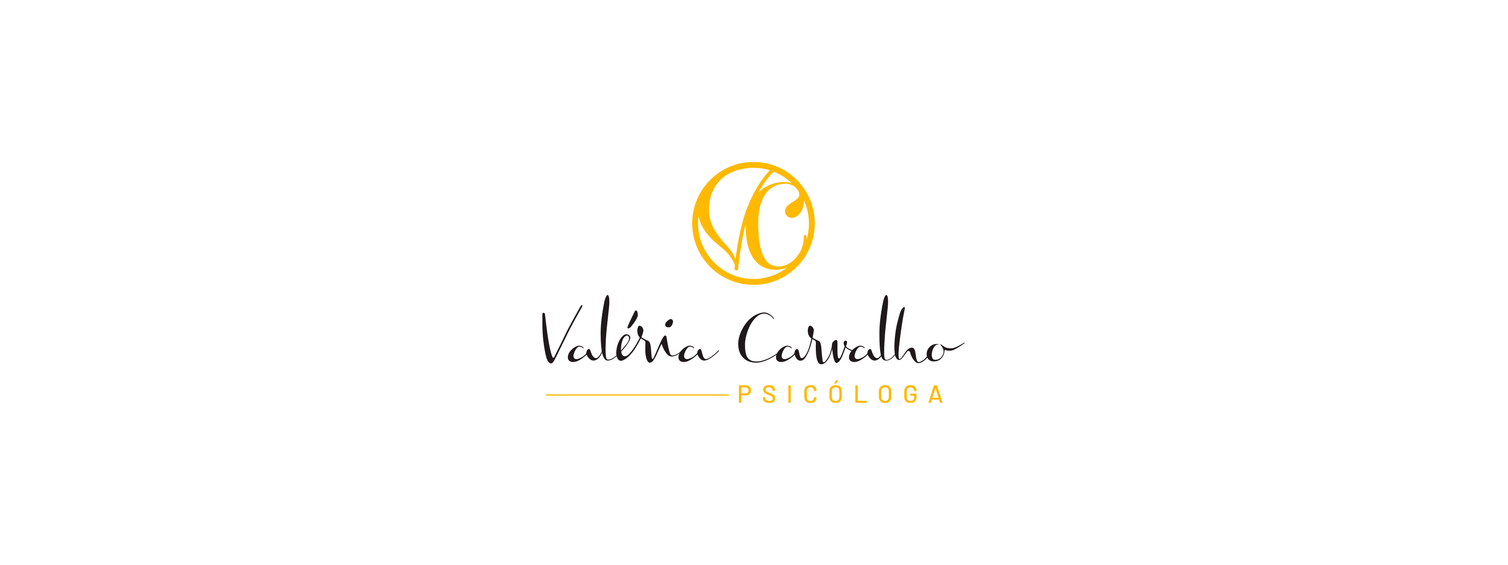 Valéria Carvalho Logotipo capa